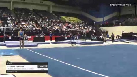 Maddox Pabellon - Floor, Houston Gymnastics Center of the JCC - 2021 USA Gymnastics Development Program National Championships