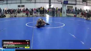 126 lbs Round 3 (6 Team) - Brodie Altman, MAT RATS WRESTLING CLUB vs Nicholas Ta, SCANLAN WRESTLING ACADEMY