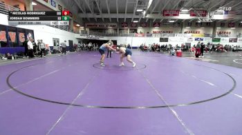 285 lbs Champ. Round 3 - Jordan Sommers, Keiser University vs Nicolas Rodriguez, Eastern Oregon University (OR)