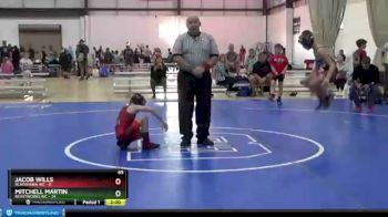 65 lbs Round 2 (8 Team) - Mitchell Martin, BEASTWORKS WC vs Jacob Wills, BLACKHAWK WC