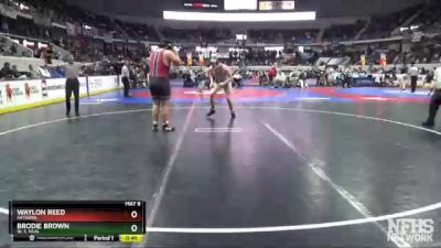 1A-4A 285 Cons. Round 3 - Waylon Reed, Satsuma vs Brodie Brown, W. S. Neal