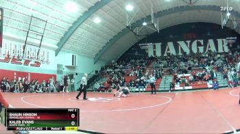 132 lbs Semis & Wb (16 Team) - Kaleb Evans, North Miami vs Shaun Hinson, Rensselaer Central
