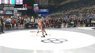 157 lbs Champ. Rd Of 128 - Mason Espinoza, Arizona vs Jordan Vereen, South Carolina