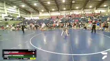 106 lbs 1st Place Match - Auriana Wakinekona, Hawaii vs Paisley Conway, Oregon