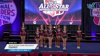 Texas Allstar Cheer and Dance - Tempest [2025 L3 Junior - D2 - Small - D Day 2] 2025 NCA All-Star National Championship