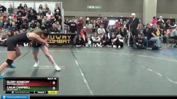 116 lbs Placement Matches (16 Team) - Glory Konecny, Southern Oregon vs Cailin Campbell, Grand View