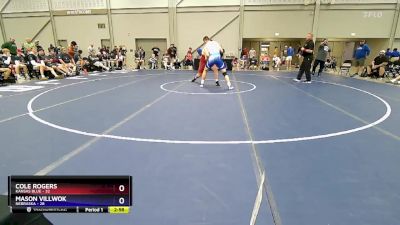 215 lbs Placement Matches (8 Team) - Cole Rogers, Kansas Blue vs Mason Villwok, Nebraska