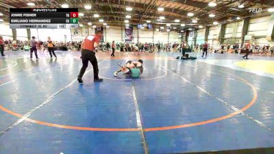 145 lbs Consi Of 32 #2 - Jonre Fisher, VA vs Emiliano Hernandez, CA