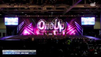 Claws Out All Stars - Mini Cubs [2025 L1 Mini - Novice - Restrictions Day 1] 2025 One Up SoCal Nationals