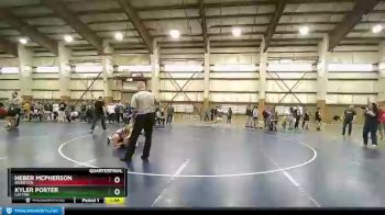 109 lbs Quarterfinal - Kyler Porter, Layton vs Heber McPherson, Riverton