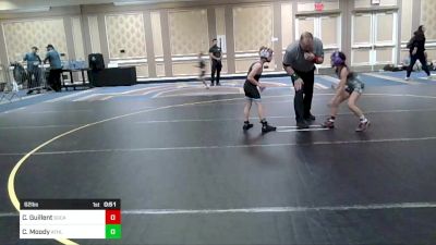 62 lbs Quarterfinal - Carolina Guillent, SoCal Grappling WC vs Connor Moody, Athlos