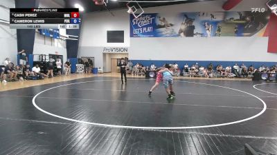 140 lbs Cash Perez, Michigan Blue vs Cameron Lewis, Pennsylvania Blue