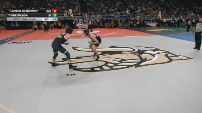 Semifinal - Laitenn Braithwait, Columbus vs Kirk Wilson, North Platte