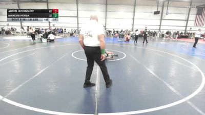 120 lbs Consi Of 32 #2 - Abdiel Rodriguez, NC vs Marcus Foulk, SC