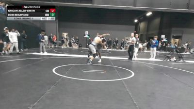 184 lbs Cons. Round 1 - Jordan Allen-Smith, Central Baptist (Ark.) vs Dom Benavidez, Missouri Baptist University