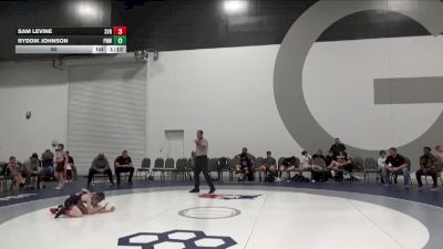 60 lbs Round 3 - Sam Levine, Steel Valley Renegades Wrestling Club vs Ryddik Johnson, PNW Gold