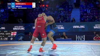 97 kg 1/8 Final - Gerard Kurniczak, Poland vs Giorgi Melia, Georgia