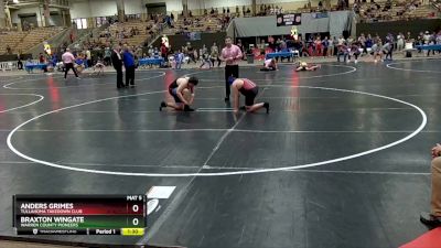 205 lbs 3rd Place Match - Braxton Wingate, Warren County Pioneers vs Anders Grimes, Tullahoma Takedown Club