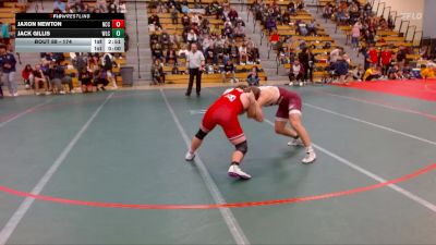 174 lbs Champ. Round 1 - Jack Gillis, Wisconsin-La Crosse vs Jaxon Newton, Northland