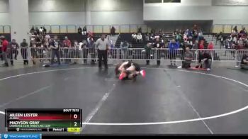 132 lbs 3rd Place Match - Aileen Lester, Alaska vs Madyson Gray, Lawrence Elite Wrestling Club