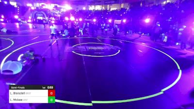 37 lbs Semifinal - Lillian Blaisdell, Brothers Of Steel vs Lyam Mckee, Uintah WC