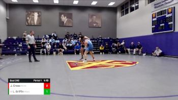 170 lbs Champ. Round 2 - Landon Griffin, Mt. Juliet vs James Cross, McCallie