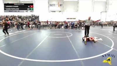 67 lbs Semifinal - Jianni Papillion, Akron Wrestling Club vs Hendrix Evans, VHW Club