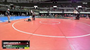 National 3-5 72 Quarterfinal - Joseph Lamontagne Jr, Great Neck Wrestling Club vs Eli Barrett, Grizzly Wrestling Club