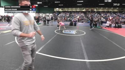 112 lbs Round Of 32 - Senna Grassman, TN vs Killian Evans, MO
