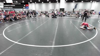 100 lbs Alberto Verdin, North Dakota vs Caden Bock, Wisconsin Blue