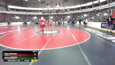 285 lbs Champ. Round 2 - Troy Beeman, Waverly vs Ryan Gordon, Letchworth Sr HS