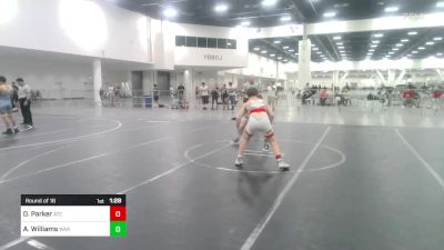 137 lbs Round Of 16 - Dylan Parker, Atc vs Asher Williams, War