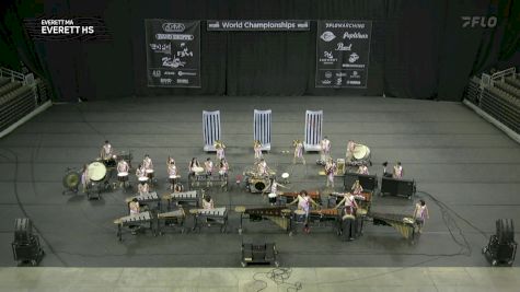 Everett HS "Everett MA" at 2025 WGI Percussion/Winds World Championships