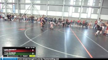 77-78 lbs Round 1 - Liam Prewett, Asylum WC vs Tyce Dunbar, Ambush Wrestling