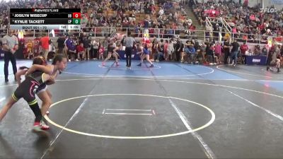 70 lbs Round 2 - Josilyn Wisecup, Crazy Goats vs Kynlie Tackett, CP