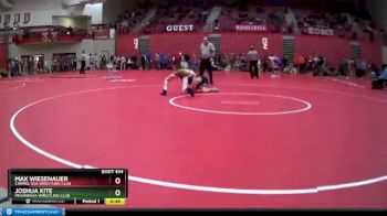 106 lbs Champ. Round 2 - Joshua Kite, Mishawaka Wrestling Club vs Max Wiesenauer, Carmel USA Wrestling Club