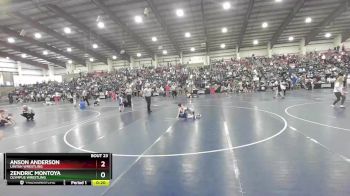 52 lbs Cons. Round 2 - Anson Anderson, Uintah Wrestling vs Zendric Montoya, Olympus Wrestling