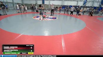 80 lbs Quarterfinal - Daniel Webster, Newberg Mat Club vs Gavino Bautista, Mat Demon WC