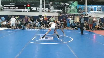 115 lbs Rr Rnd 5 - Ashton Szoke, Grit Mat Club - MS vs Mickey Marturano, Kraken - MS