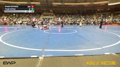 100 lbs Quarterfinal - Ryder Hoffman, Immortal Athletics WC vs Tyler Tuttle, Nevada Elite