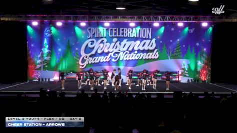 Cheer Station - Arrows [2025 L3 Youth - Flex - D2 Day 2] 2025 Spirit Celebration Christmas Grand Nationals