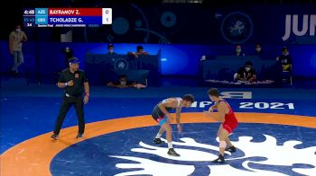 65 kg Quarterfinal - Ziraddin Bayramov, Aze vs Giorgi Tcholadze, Geo