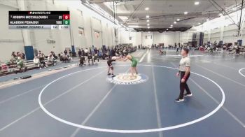 184 lbs Champ. Round 2 - Aladdin Fenaoui, York (PA) vs Joseph McCullough, Delaware Valley