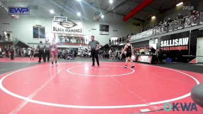 106 lbs Rr Rnd 1 - Levi Ward, Broken Bow Youth Wrestling vs Tilden Gates, Sallisaw Takedown Club