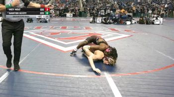 1A/2A 132 Quarterfinal - Ikey Holt, South Stanly High School vs Sawyer Scott, South Stokes