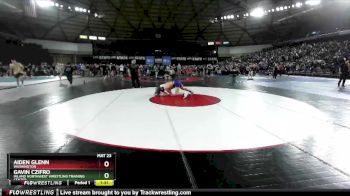 165 lbs Quarterfinal - Aiden Glenn, Washington vs Gavin Czifro, Inland Northwest Wrestling Training Center