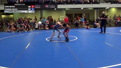67 lbs Cons. Rd Of 16 - John Motes, Gold Rush Wrestling vs Camden Beach, Ragin Raisins Wrestling