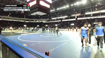 150 lbs Cons. Round 2 - Alexander Velasco-Lopez, Grandview vs Logan Stucker, Tonasket