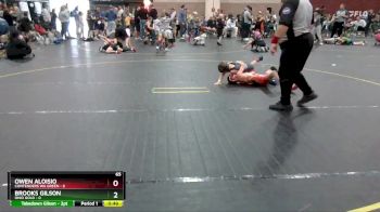 65 lbs Finals (2 Team) - Brooks Gilson, Ohio Gold vs Owen Aloisio, Contenders WA Green