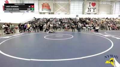 56 lbs Quarterfinal - Jhett Bateman, Xtreme Wrestling vs Briggs Ekross, Cato Blue Devils Wrestling